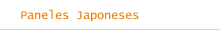 Paneles Japoneses