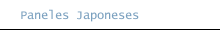 Paneles Japoneses